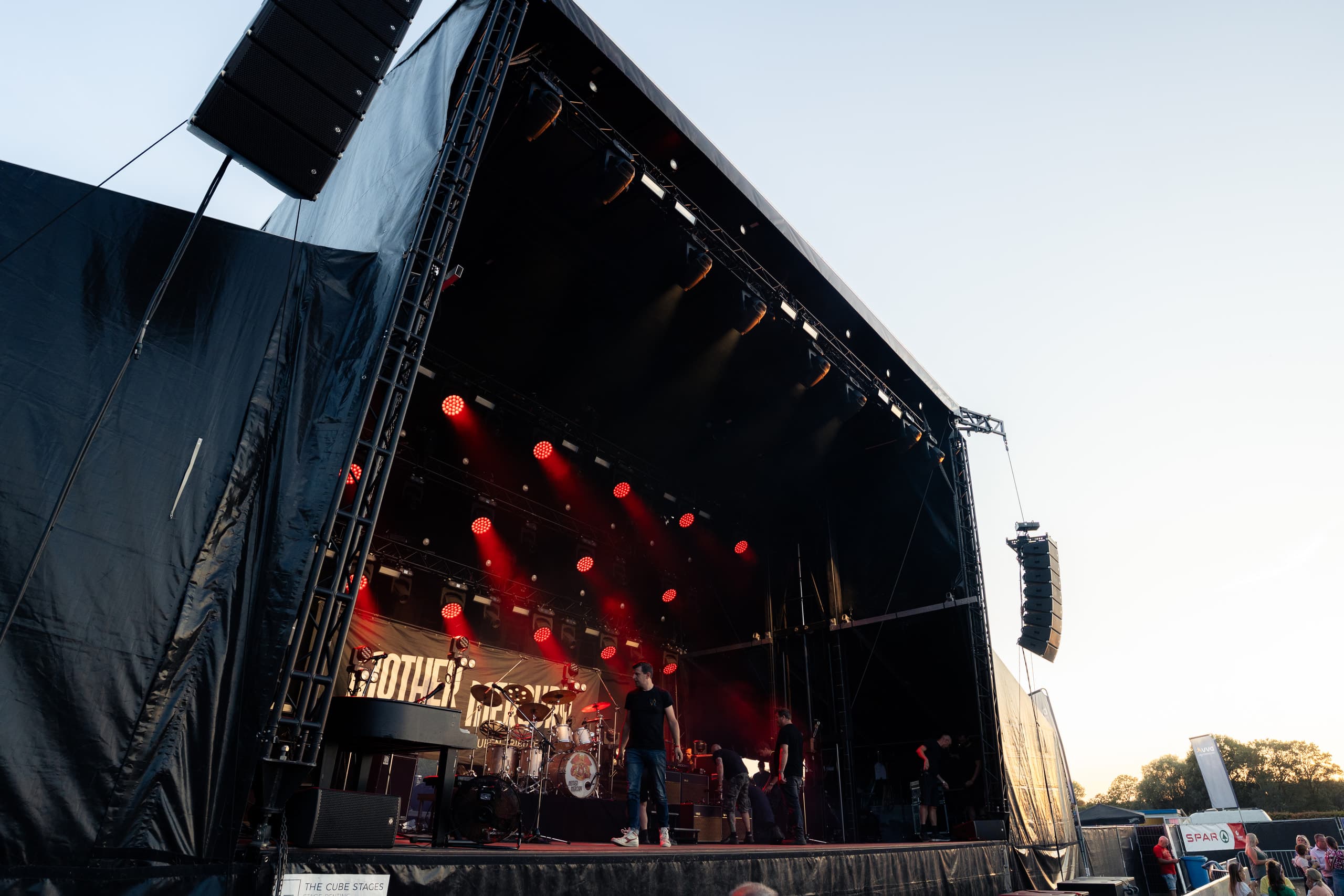 Mobiel podium Papillon 8