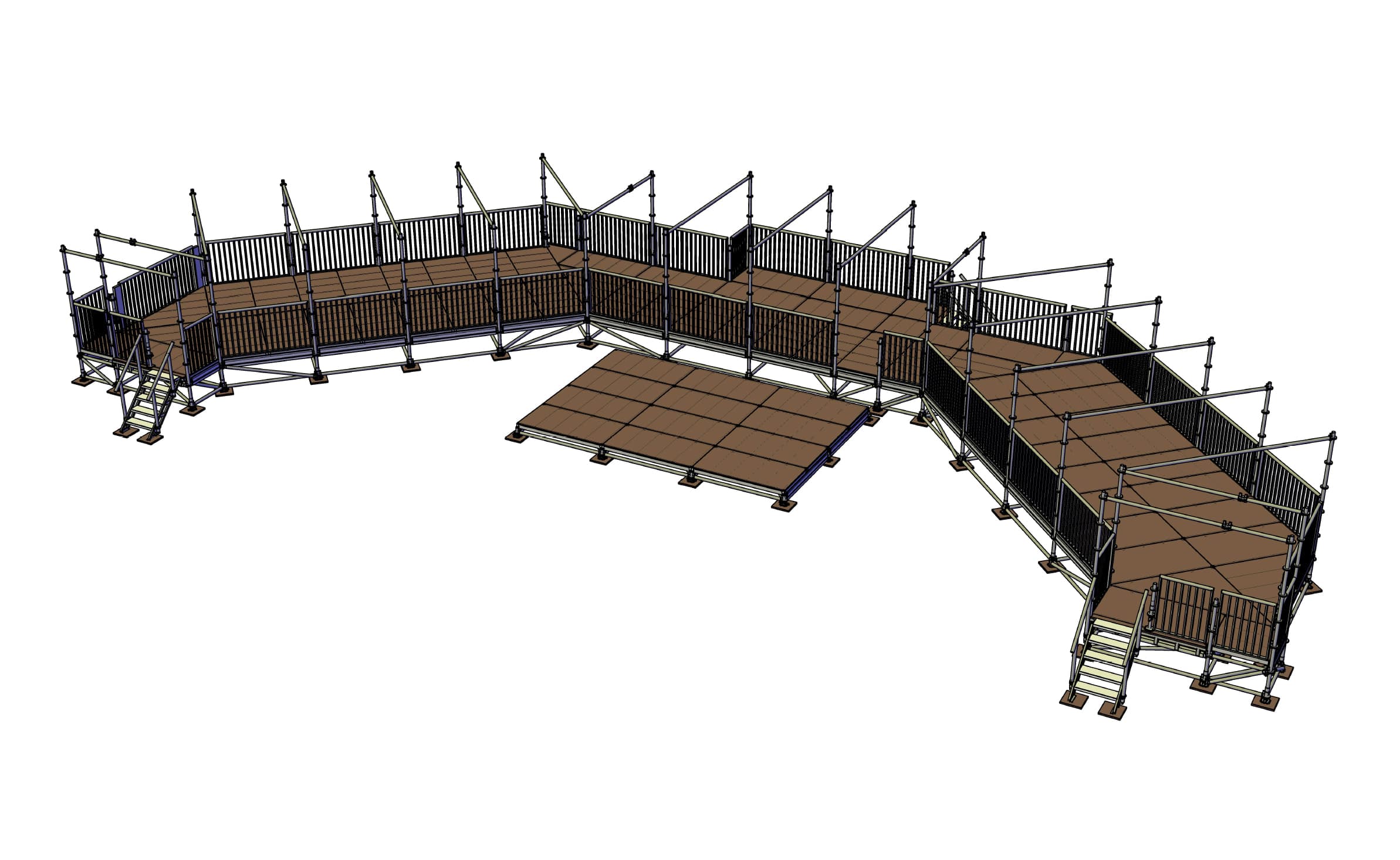 Podiumbouw render 4