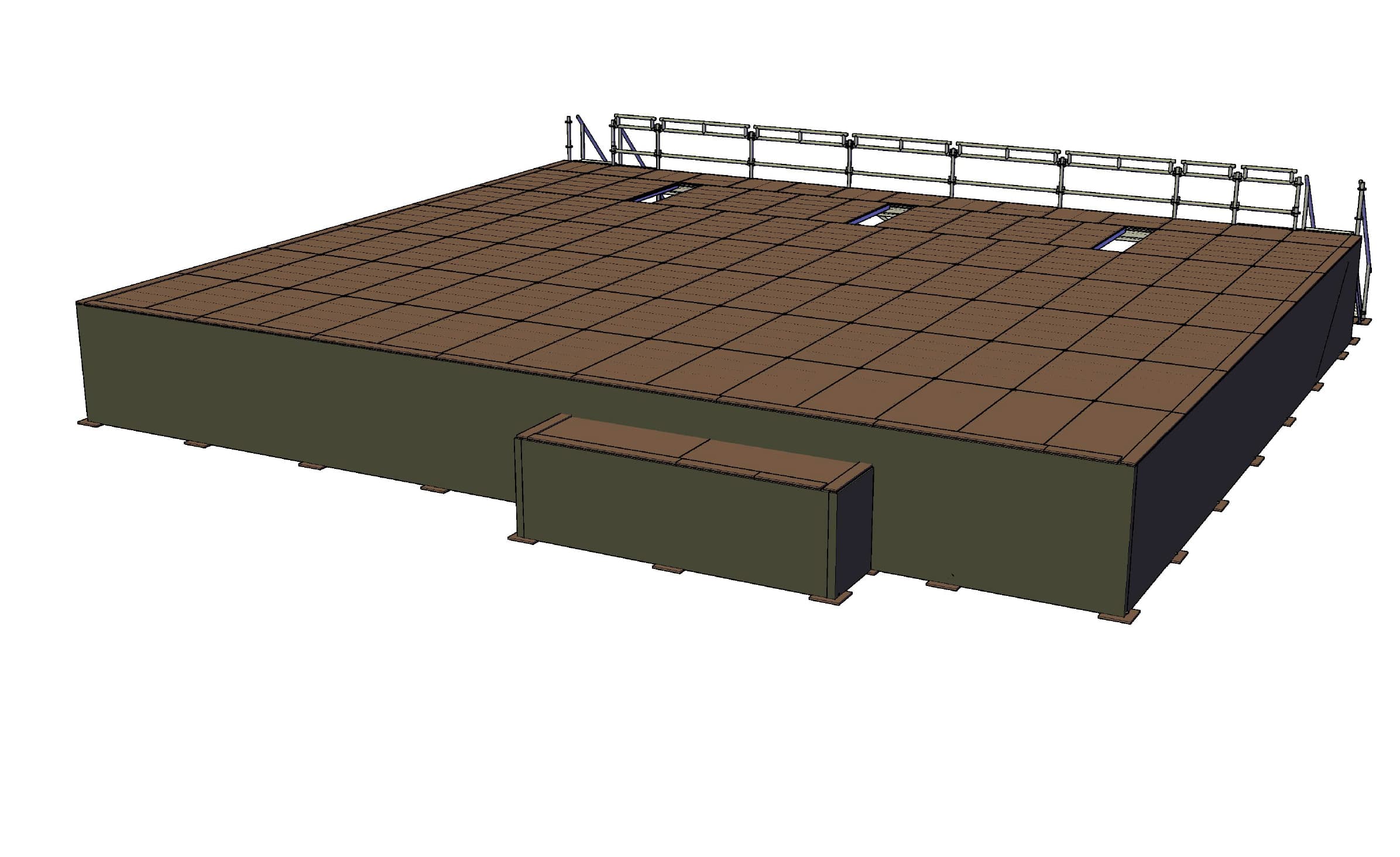 Podiumbouw render 8