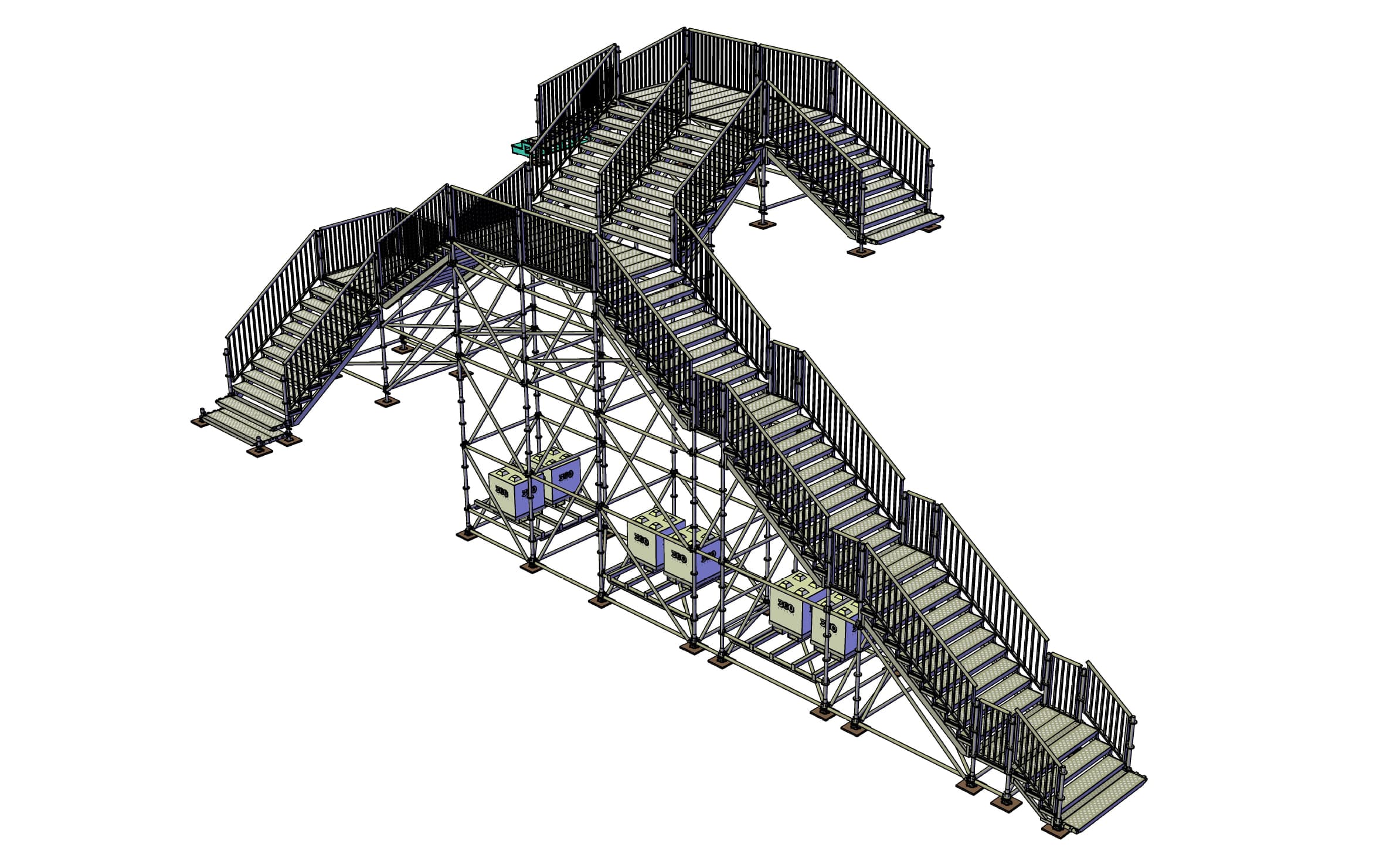 Trappen render 3