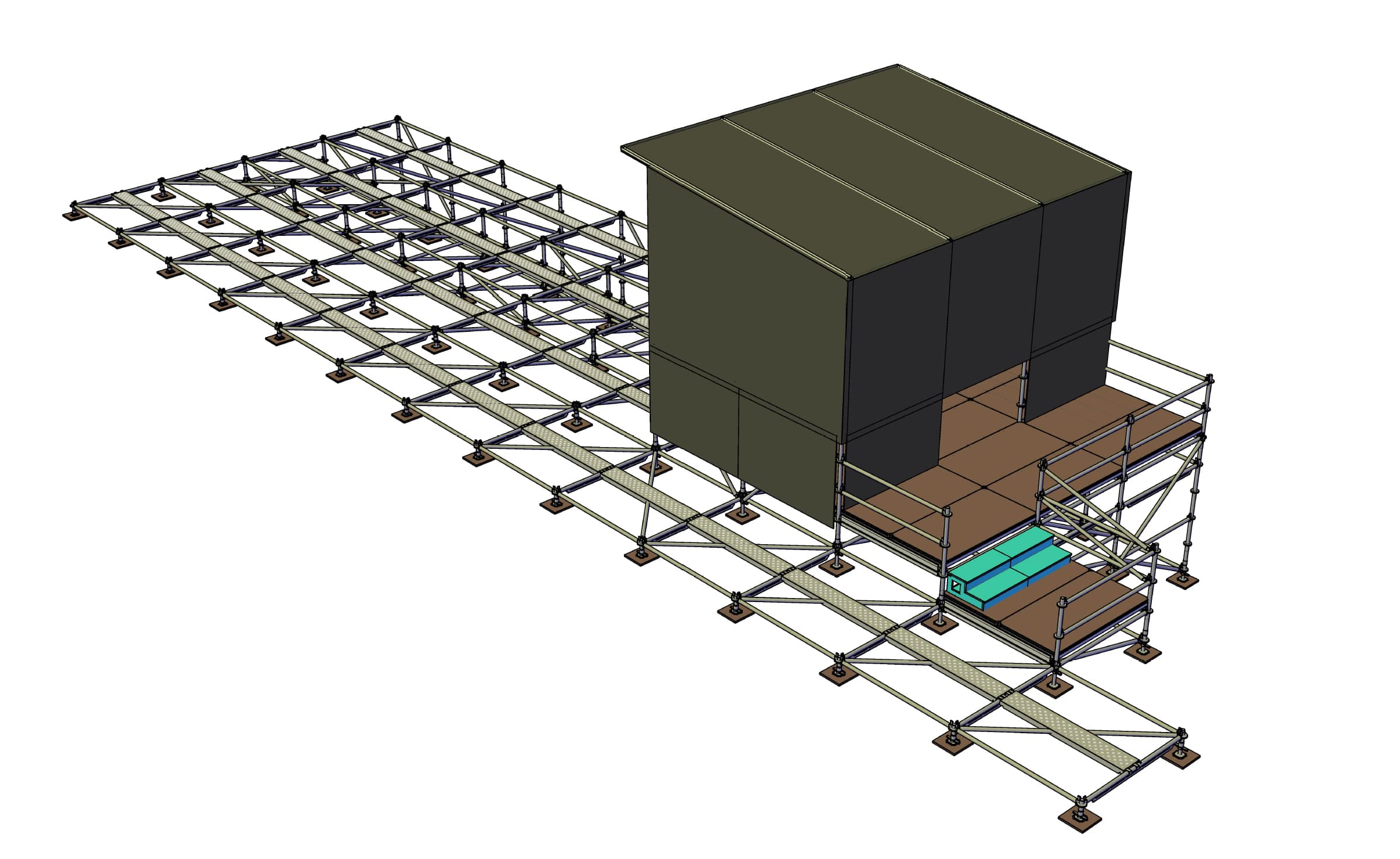 Podiumbouw render 6